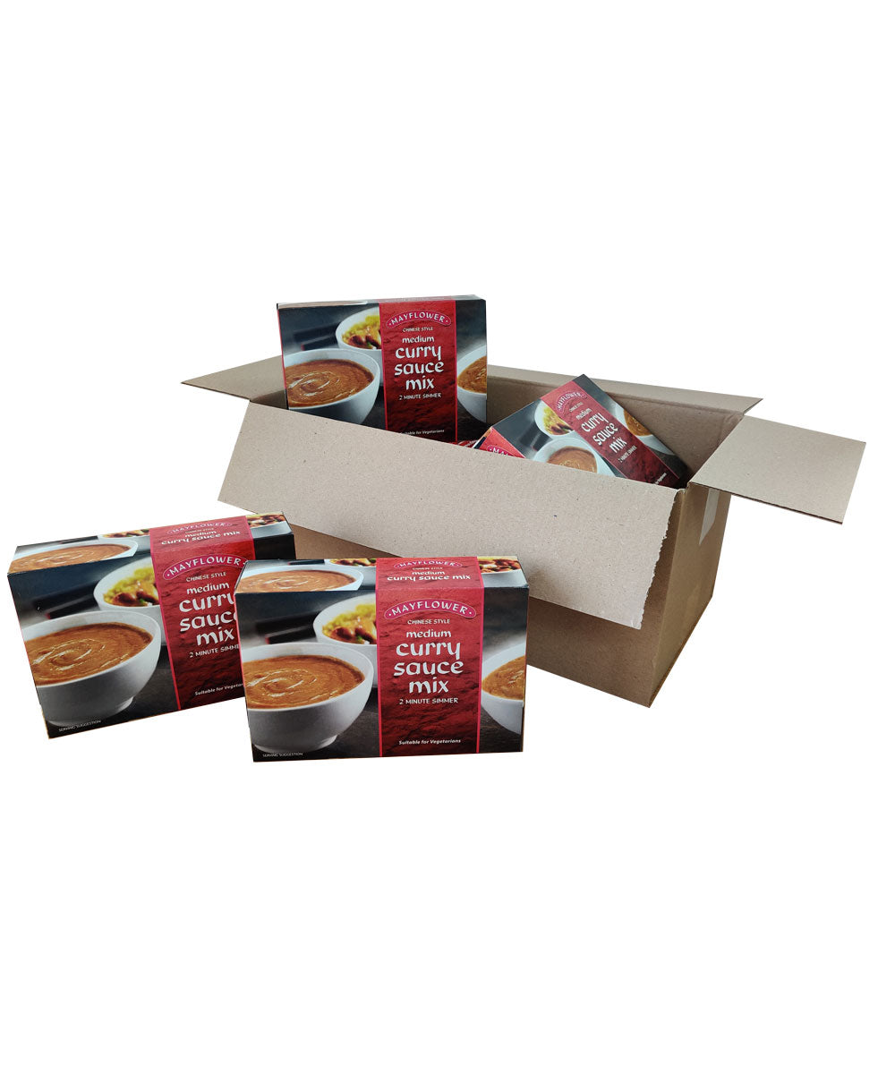 Mayflower Medium Curry Sauce Mix 12Pack Case Mayflower Sauce Mixes and Ready Meals